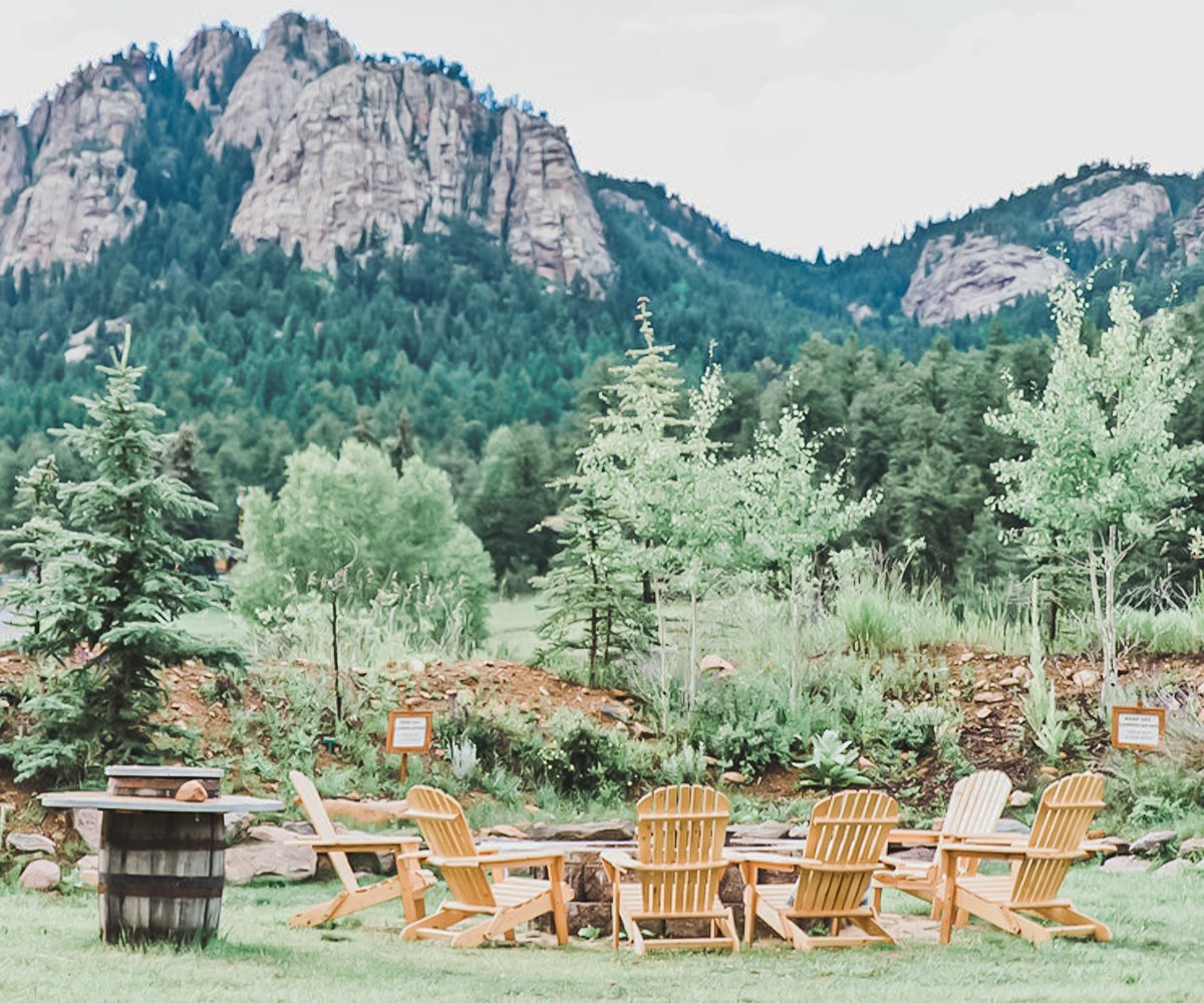 1-Mountain View Ranch by Wedgewood Weddings Outdoor Firepit