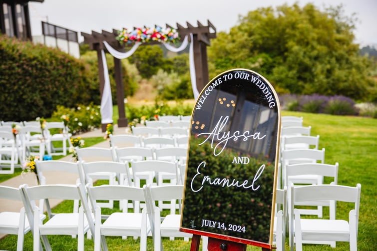 Ceremony details - Carmel Fields by Wedgewood Weddings