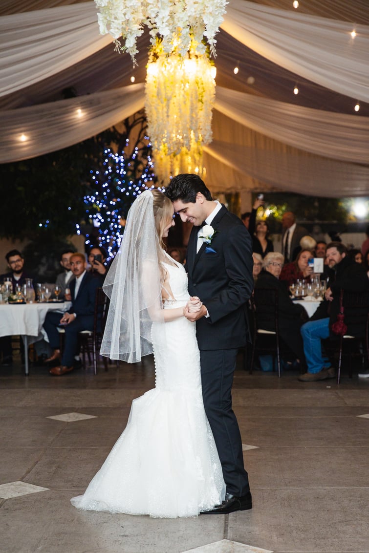 First dance at Jefferson Street Mansion by Wedgewood Weddings