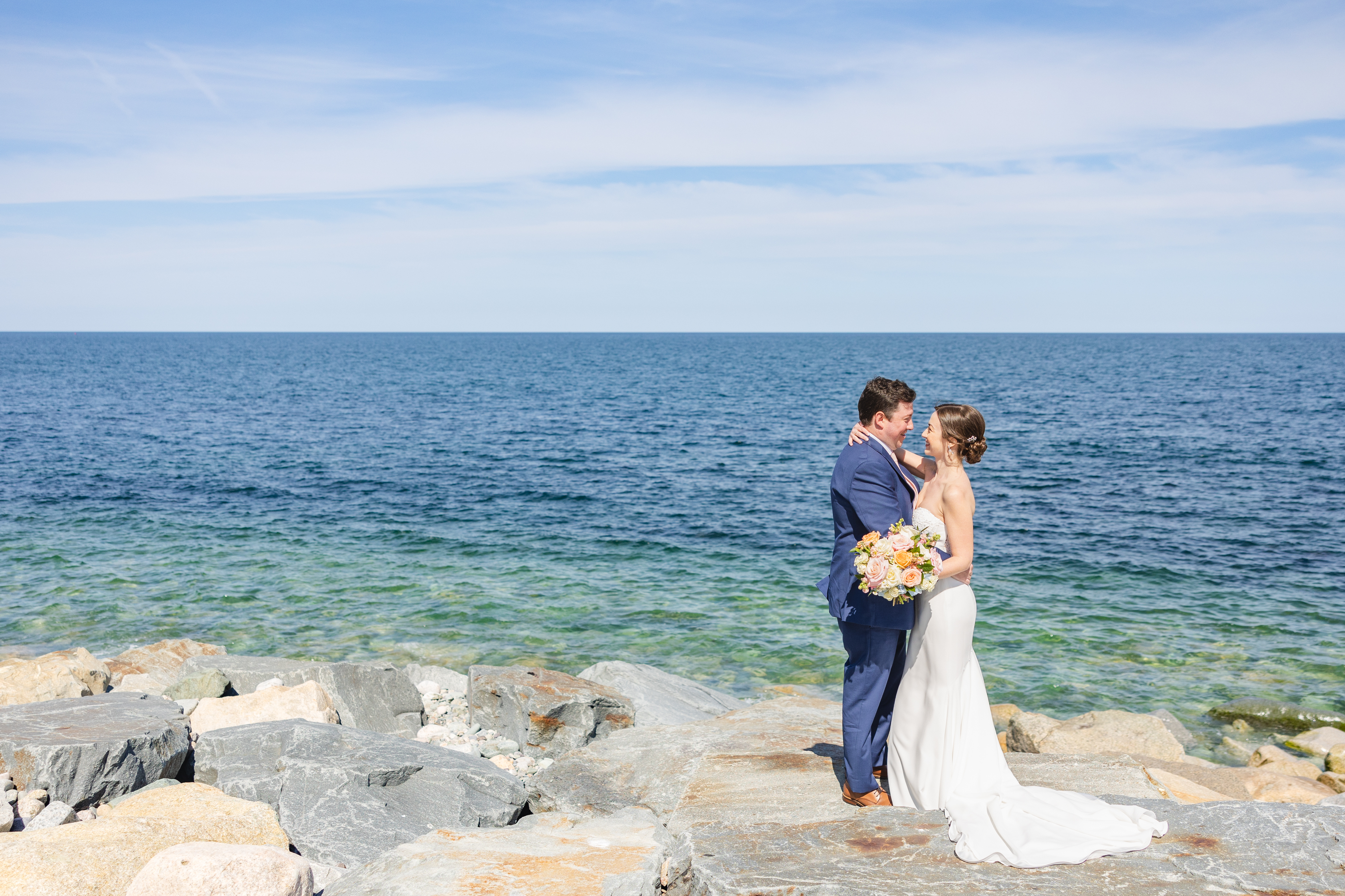 Gorgeous ocean photos at Barker House by Wedgewood Weddings