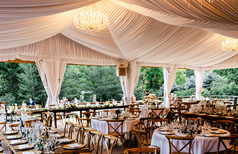 Pavilion reception - Boulder Creek by Wedgewood Weddings