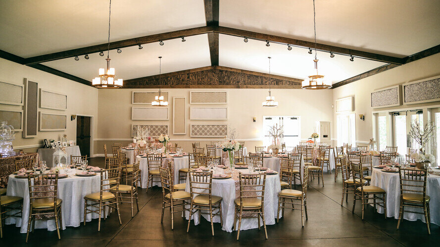 Spacious Grand Hall at Riverwood Manor in Harrisburg, NC-1