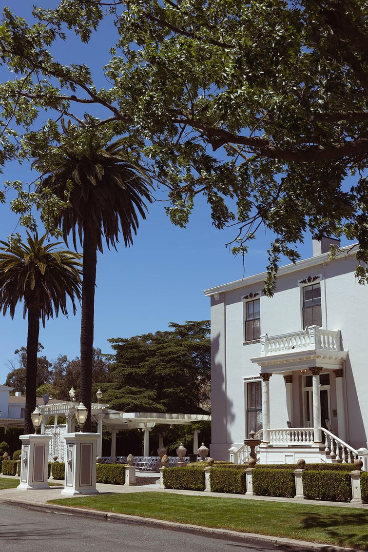 Stunning exterior - Jefferson Street Mansion by Wedgewood Weddings