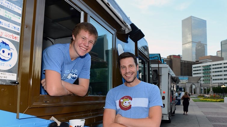 Sweet Cow Ice Cream Truck - Denver