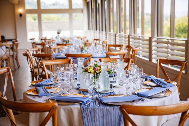 Tablescape details at Carmel Fields by Wedgewood Weddings