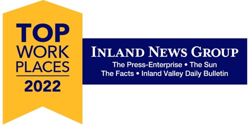 Top Work Places: Inland Empire 2022 Winner, Wedgewood Weddings