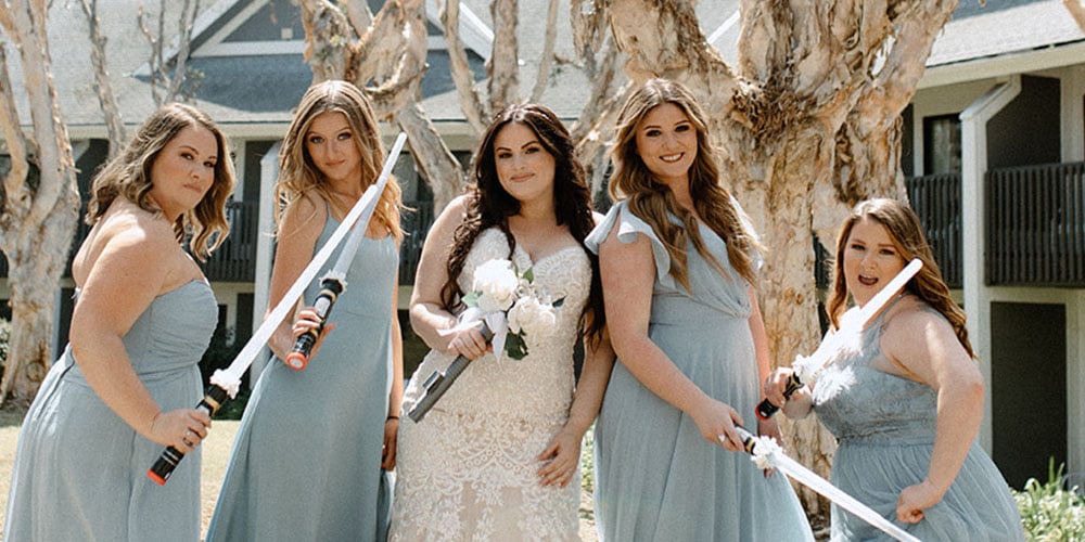 May the 4th: Star Wars Wedding Inspiration