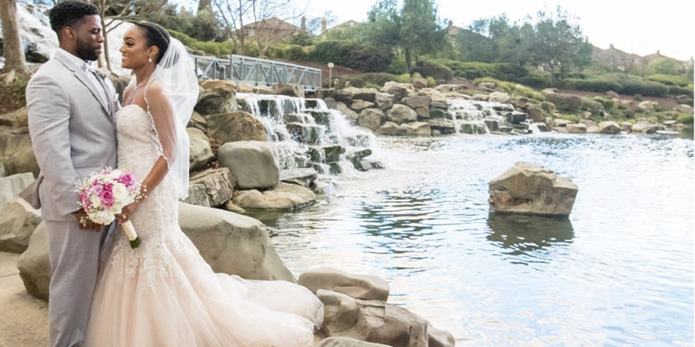 Real Wedding: Tianna & David at San Ramon Waters, CA