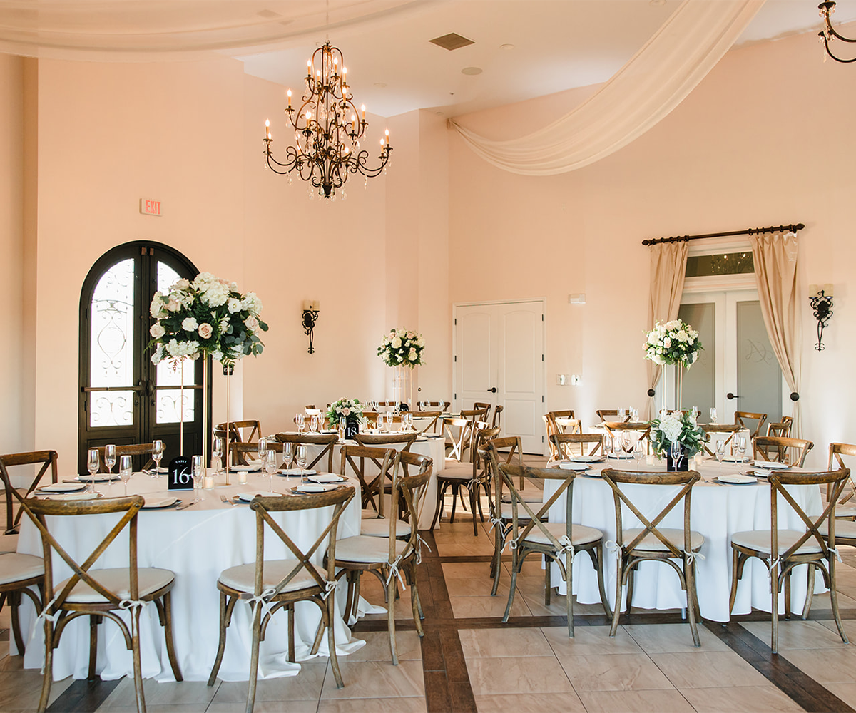 Elegant reception space at Avensole Winery by Wedgewood Weddings