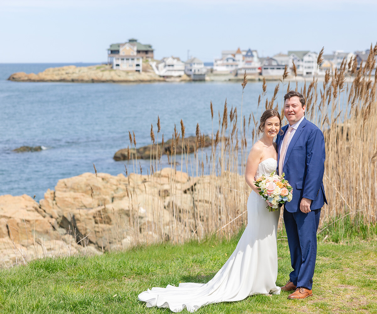 Couple at the harbor - Barker House by Wedgewood Weddings
