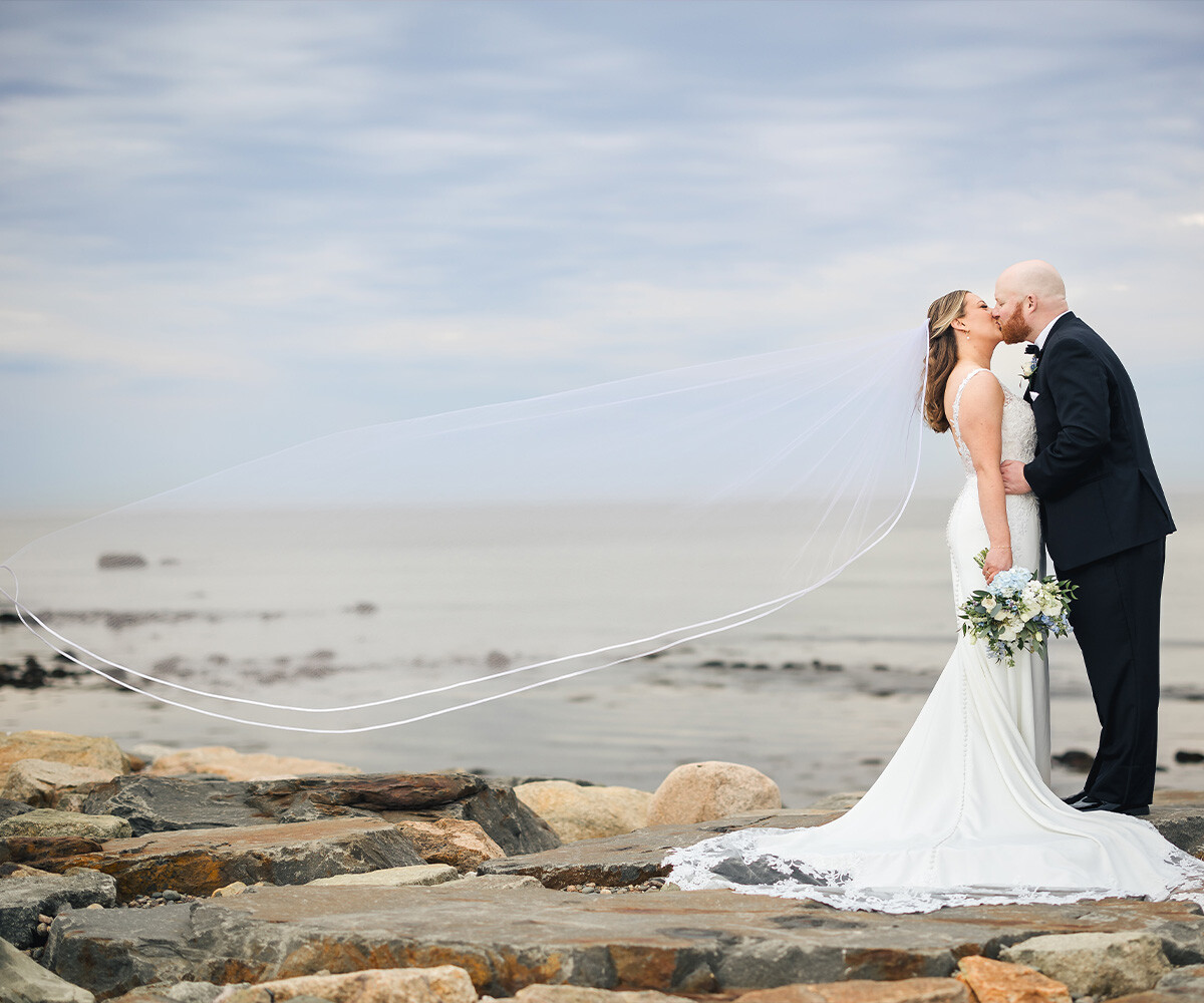 Stunning harbor views at Barker House by Wedgewood Weddings
