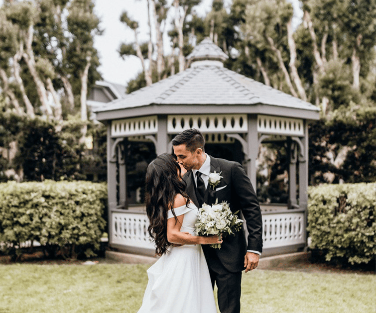 Couple outside at Carlsbad Windmill