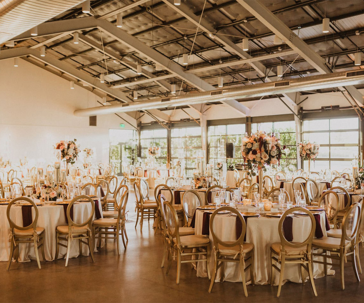 The Hangar Reception - Clayton House by Wedgewood Weddings
