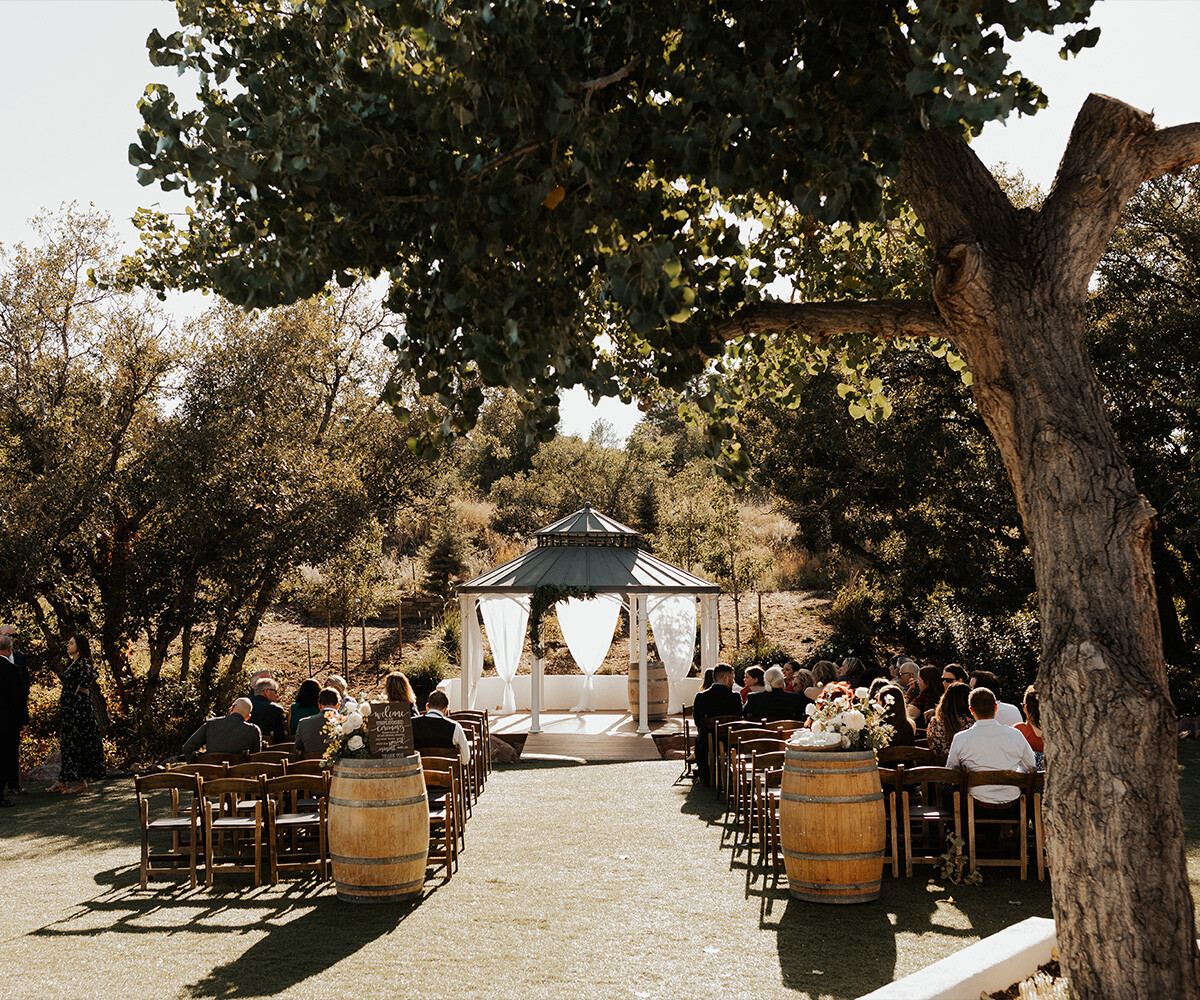 Garden Garden Gazebo Ceremony - Creekside Terrace by Wedgewood Weddings