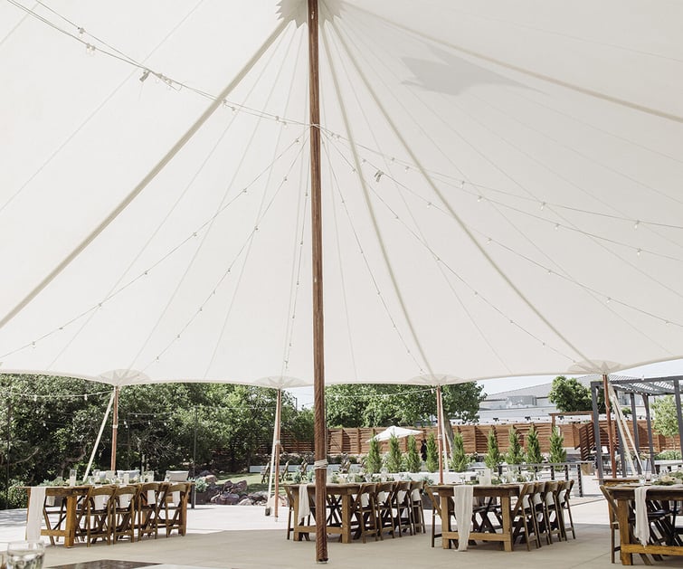 Pavilion Reception - Creekside Terrace by Wedgewood Weddings