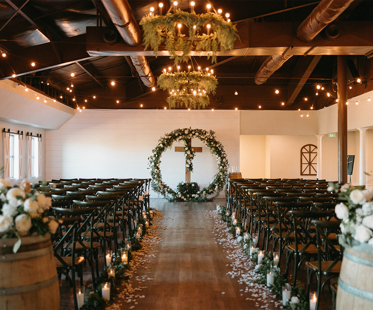 The Loft Ceremony - Creekside Terrace by Wedgewood Weddings