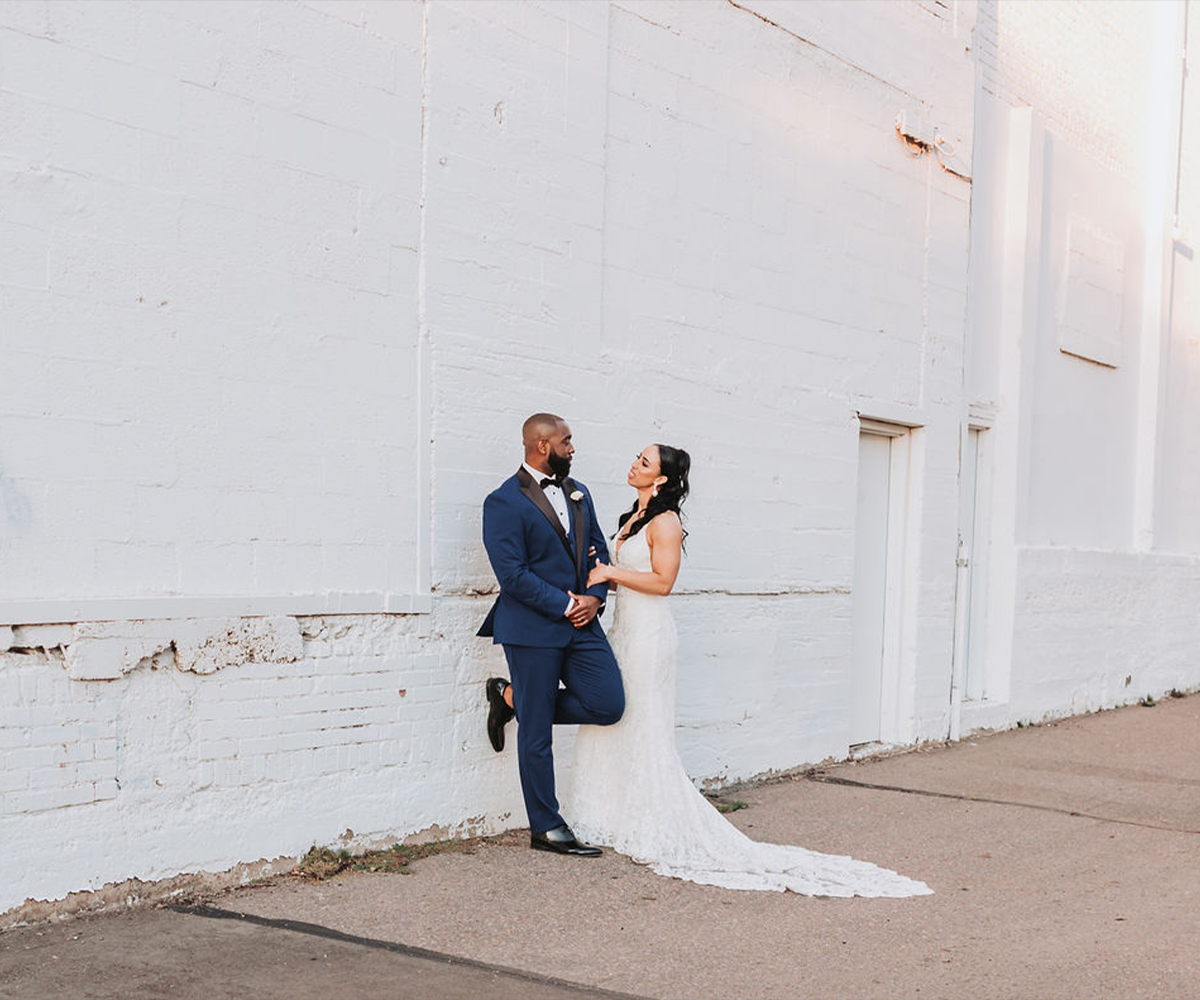 Couple in downtown Phoenix - Croft Downtown by Wedgewood Weddings