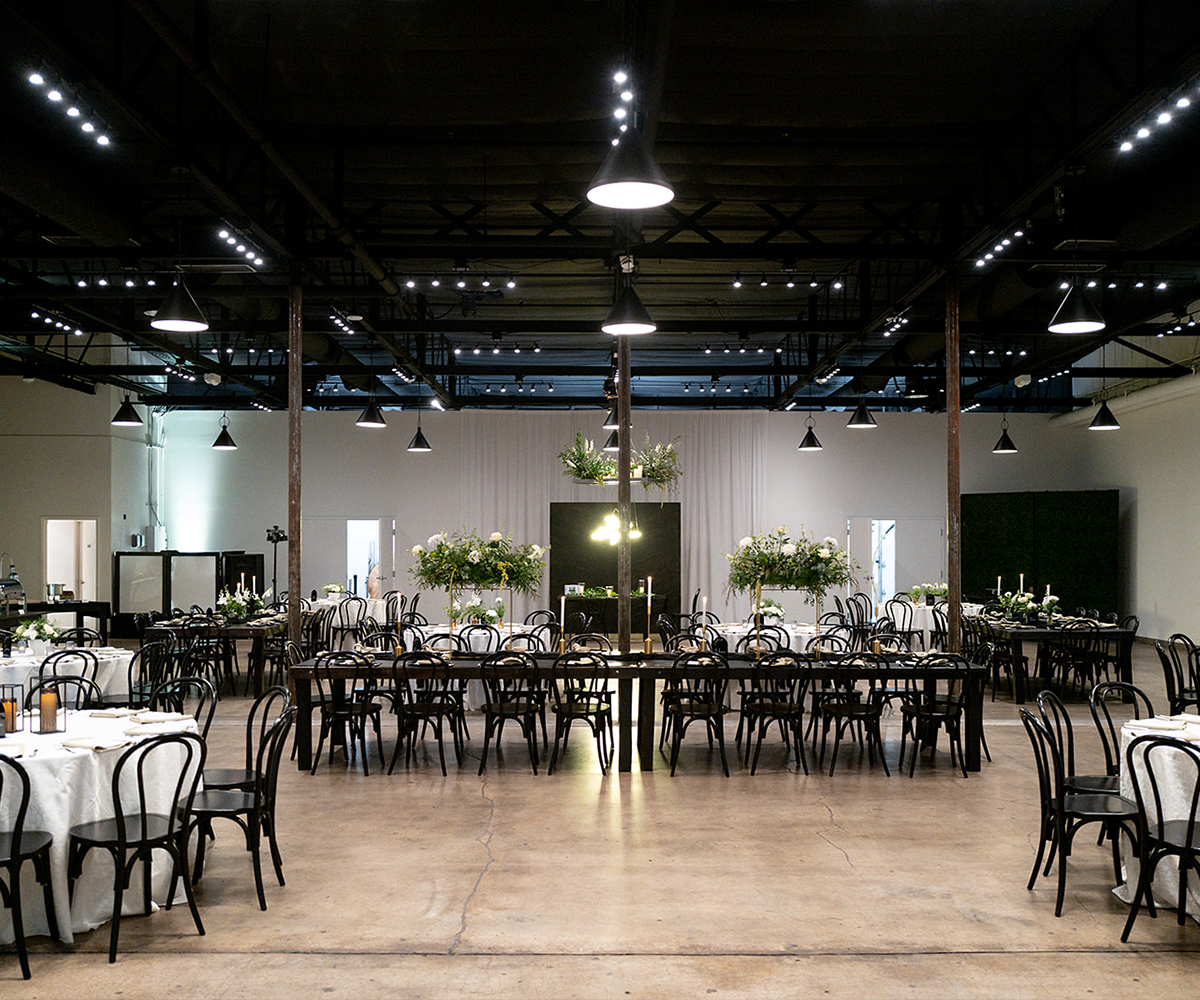 Industrial chic reception space - Croft Downtown by Wedgewood Weddings