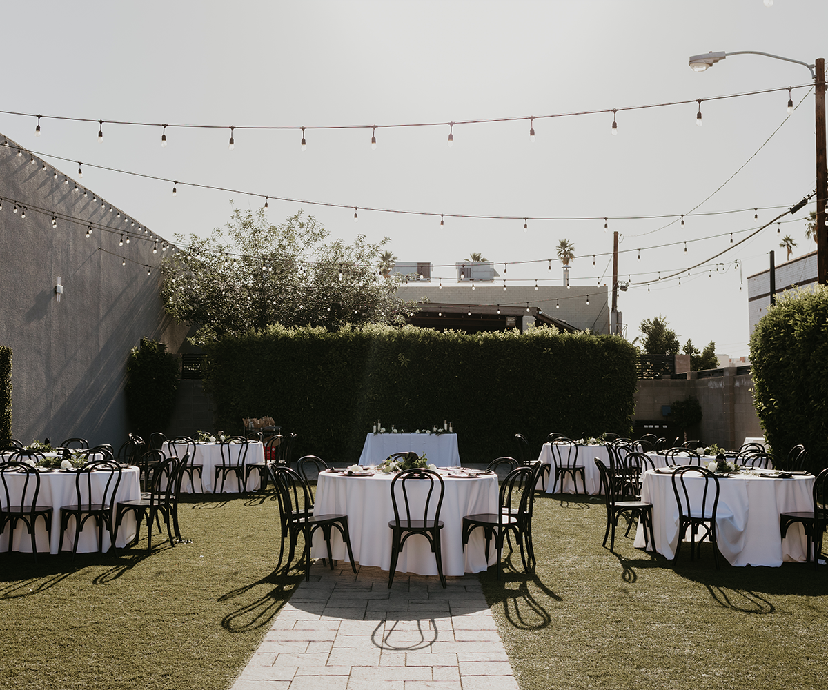 Outdoor reception - Croft Downtown by Wedgewood Weddings