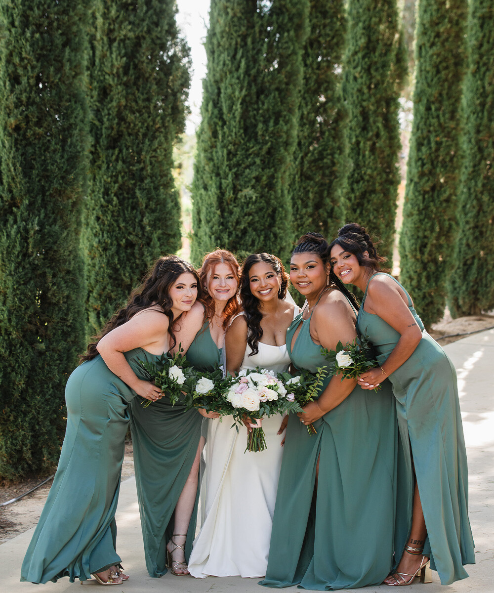 Beautiful wedding party - Danza del Sol Winery by Wedgewood Weddings