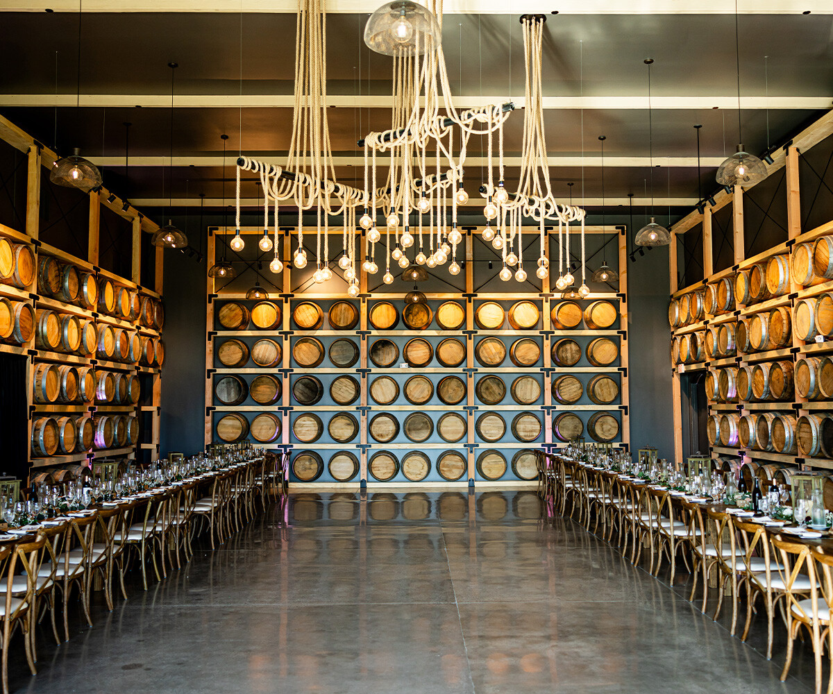 Luxurious Reception Space at Danza del Sol Winery by Wedgewood Weddings