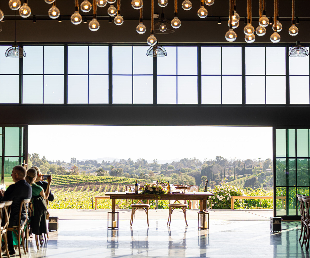 Sweetheart table with beautiful views - Danza del Sol Winery by Wedgewood Weddings