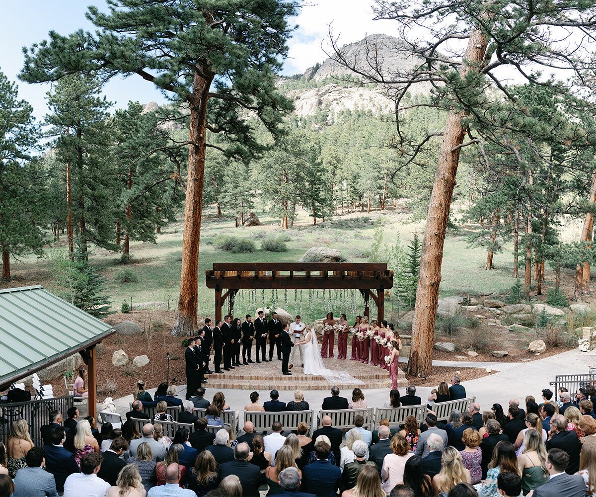 Outdoor ceremony with forest views - Della Terra by Wedgewood Weddings