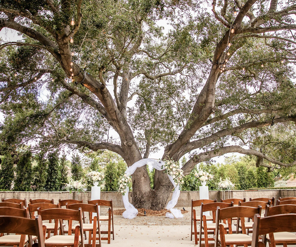 Incredible garden ceremony site - Dove Canyon by Wedgewood Weddings