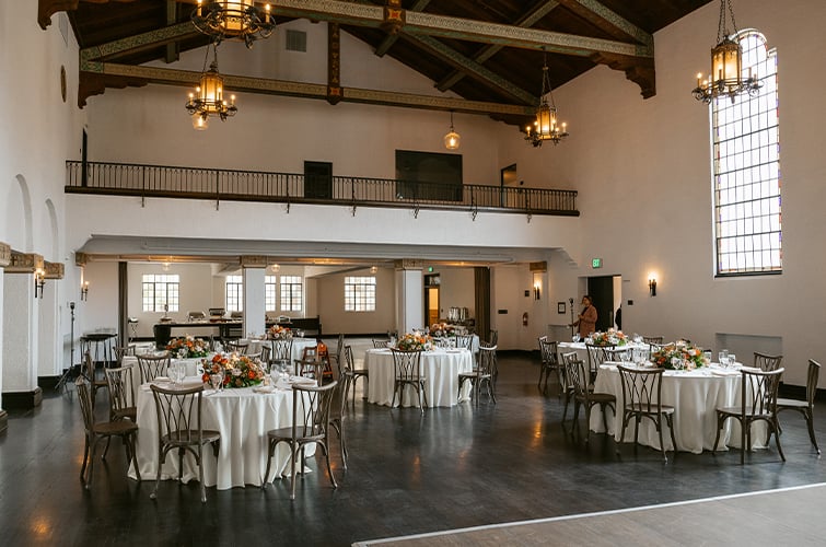 Mission Hall at Fillmore Chapel in California