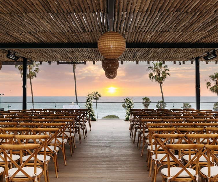 Rooftop wedding ceremony - La Jolla Cove Rooftop by Wedgewood Weddings - 1