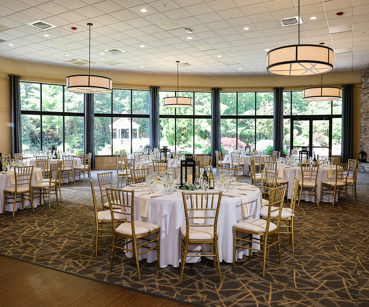 Grand hall with windows - Miraval Gardens by Wedgewood Weddings