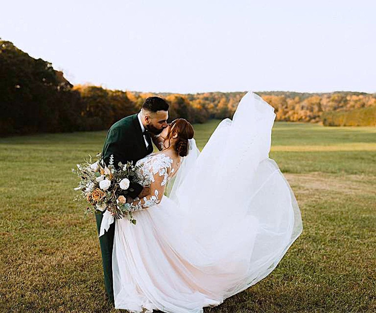 Rustic Fall Wedding at Mollys Lakeside Shelby - Outdoor Wedding Venue North Carolina