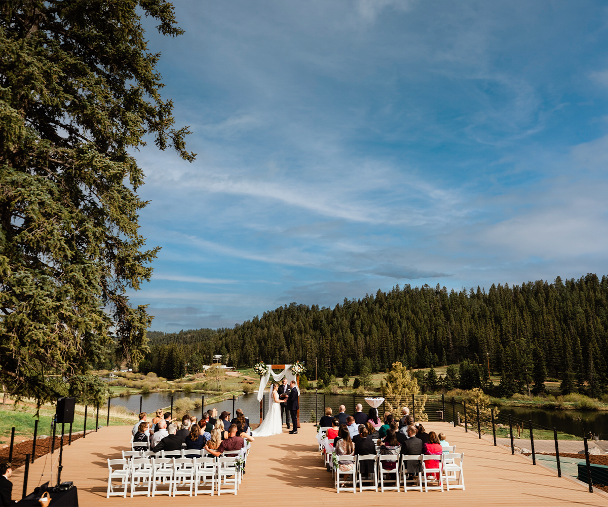 Ceremony site - Lake View at Mountain View Ranch