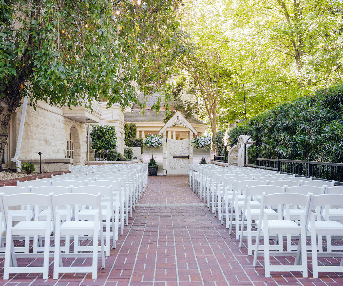 Patio Ceremony - Sterling Hotel by Wedgewood Weddings