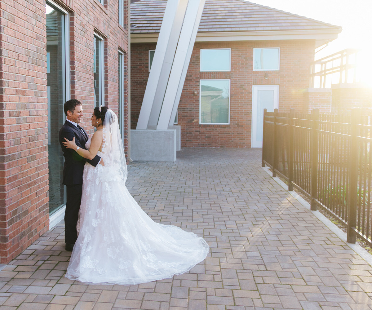 Modern Photo Backdrop - Union Brick by Wedgewood Weddings