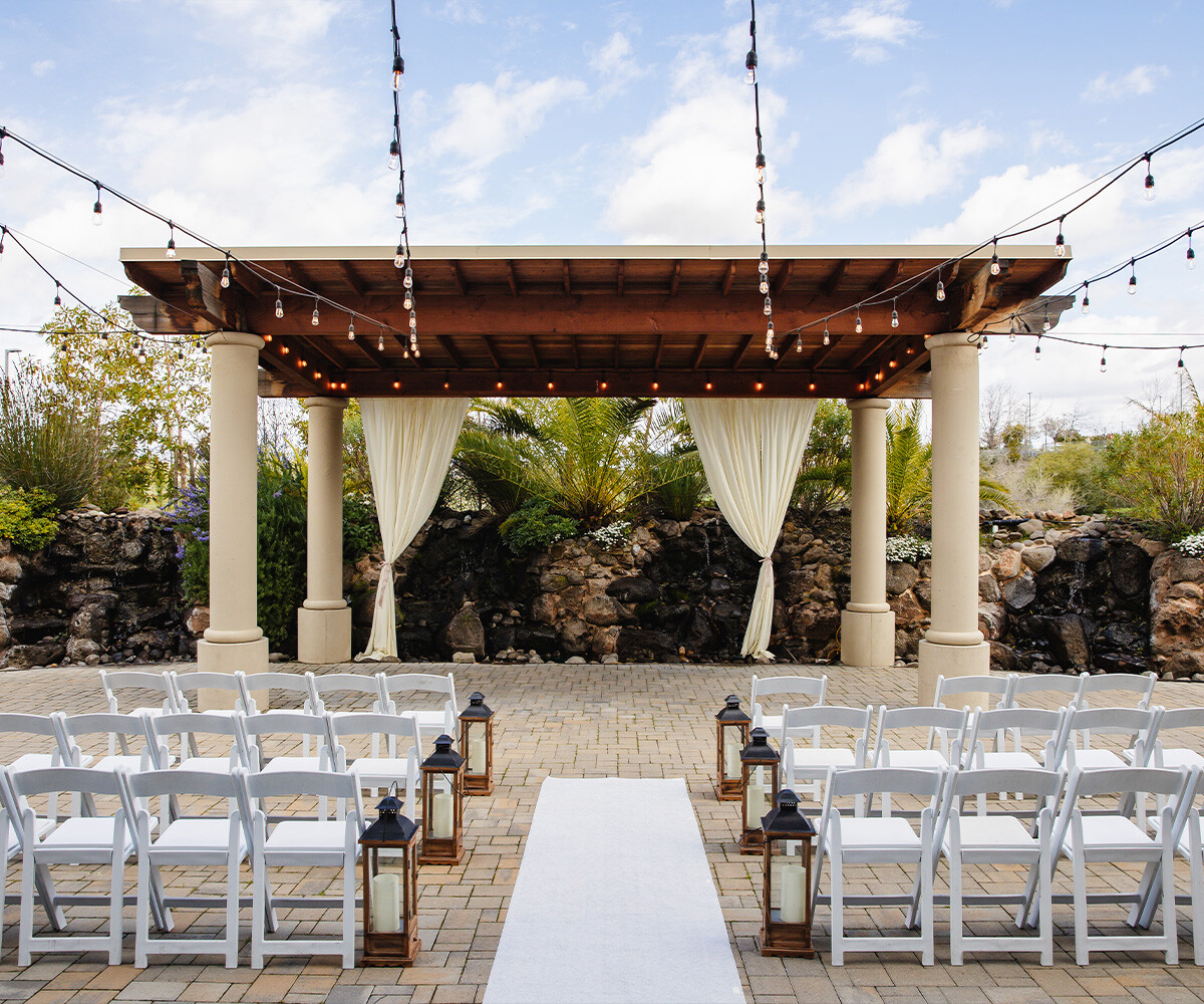 Outdoor Ceremony at Union Brick by Wedgewood Weddings
