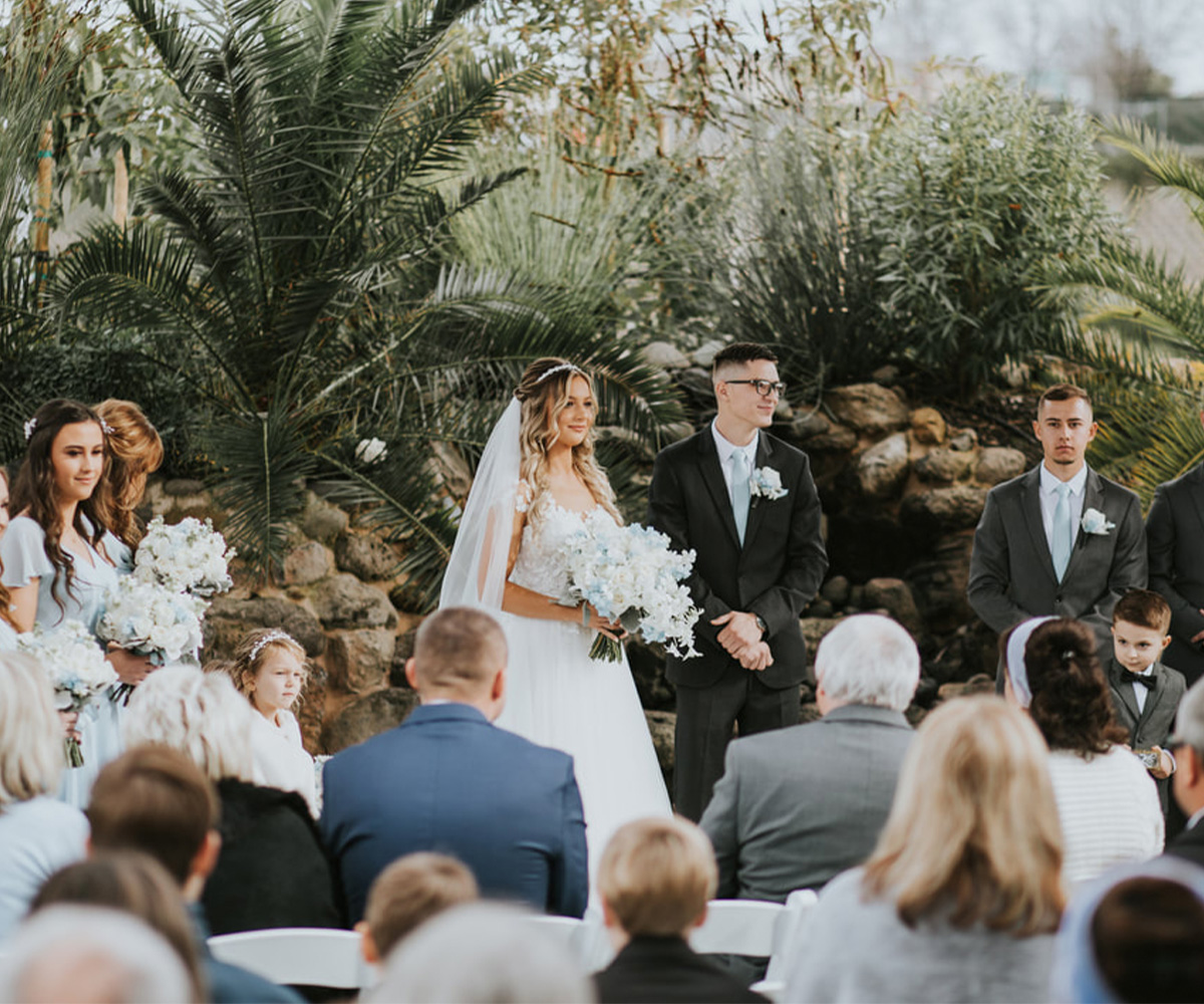 Wedding Ceremony at Union Brick in Roseville, CA