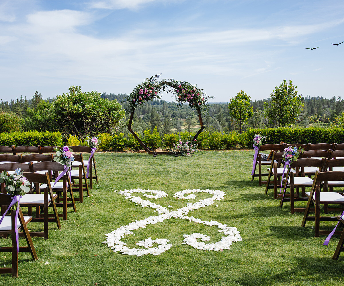 Romantic Meadow View Ceremony Site - Winchester Estate by Wedgewood Weddings