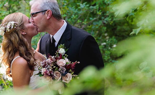 Boulder Creek Wedgewood Weddings Andree Michael Kiss