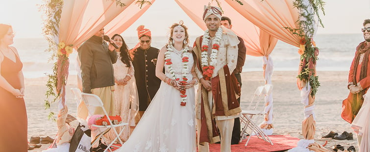 Briana and Shitij at Pacific View by Wedgewood Weddings