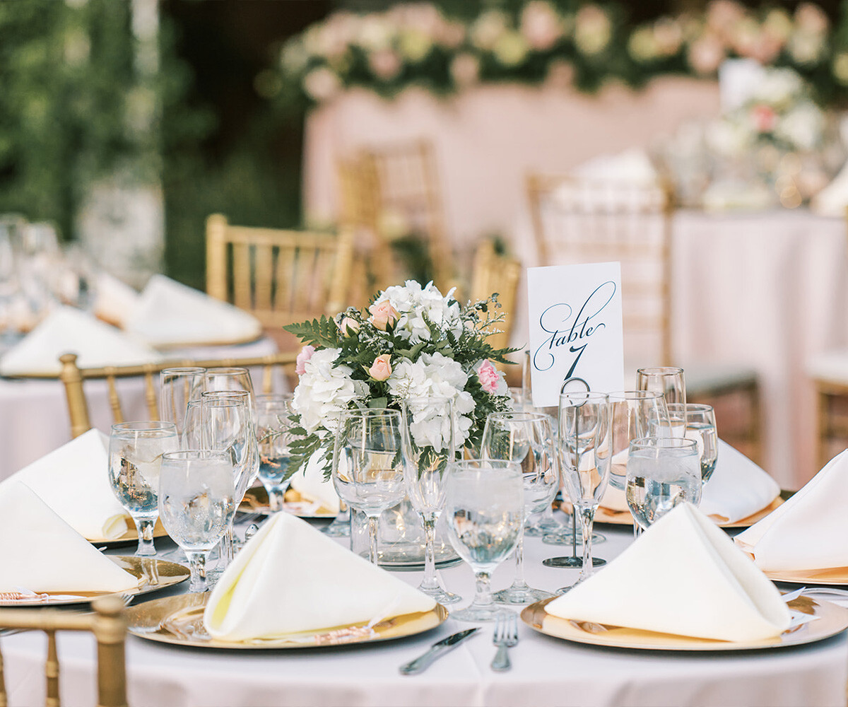 Elegant Tablescape - Stonebridge Manor by Wedgewood Weddings