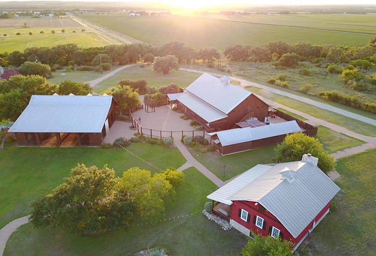 Hofmann Ranch by Wedgewood Weddings - Bird's Eye View