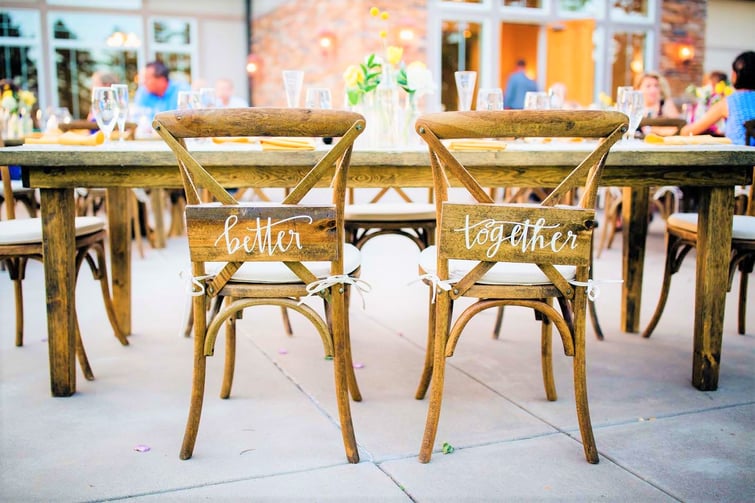 Outdoor reception idea from Wedgewood Weddings