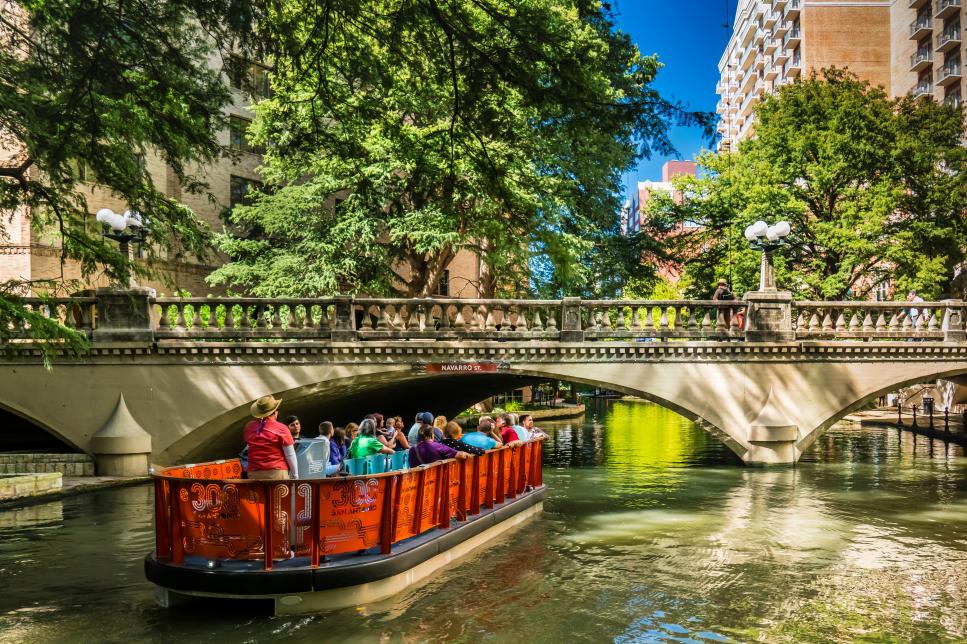 San Antonio River Walk near Hofmann Ranch Wedding Venue