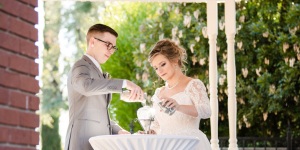 Unity Sand Ceremony at Stonebridge Manor