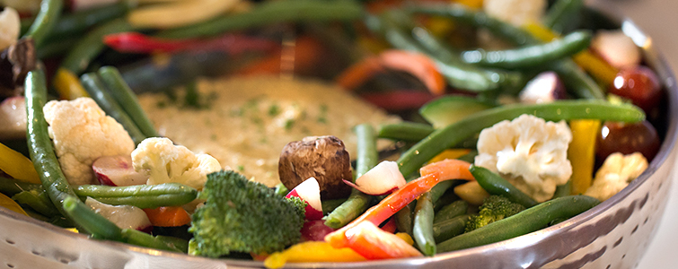 Vegetable Dip -Wedding Menu Options - Wedegwood Weddings & Events