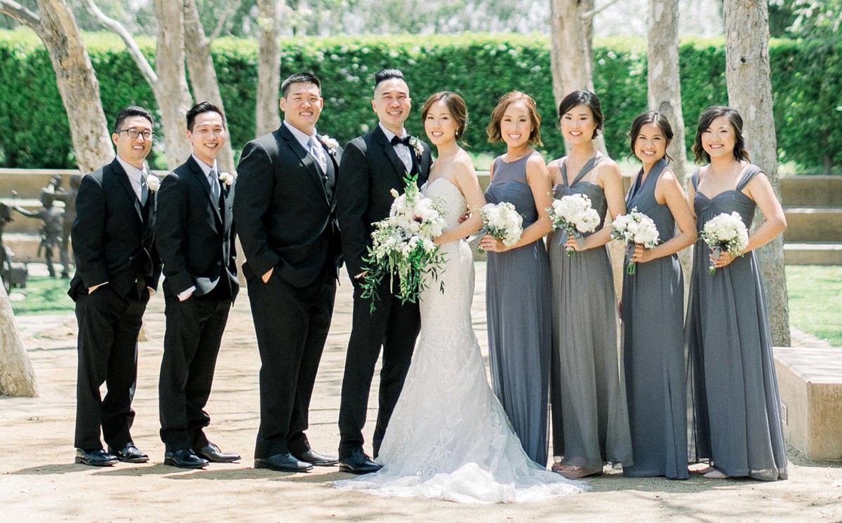 Bridal Party at Rio Hondo by Wedgewood Weddings