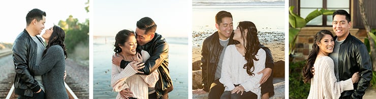 newly engaged couple engagemnet photos the carlsbad windmill by wedgewood weddings