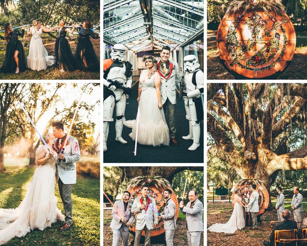 May the 4th: Star Wars Wedding Inspiration