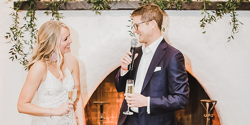 Wedding Speech at Officers Club at the Presidio